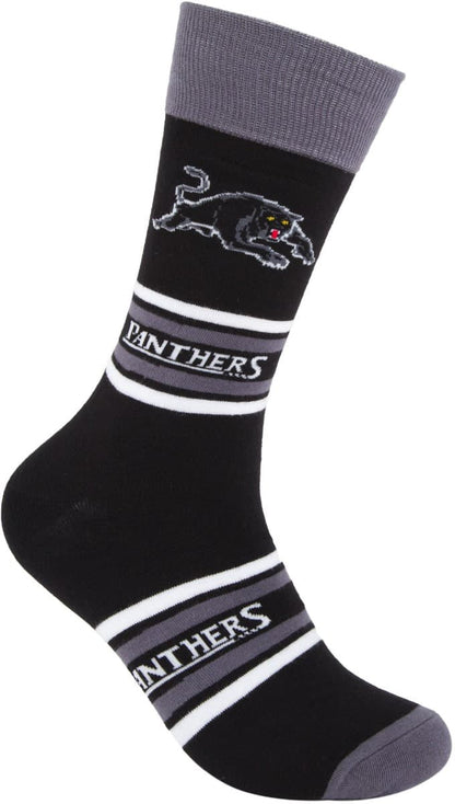 Penrith Panthers NRL Organic Stripe Cotton Socks