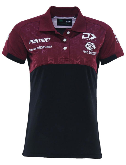 Manly Sea Eagles 2024 NRL Ladies Alternate Polo Shirt