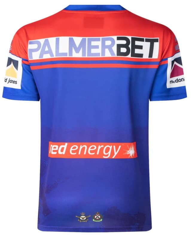 Newcastle Knights 2024 NRL Mens Anzac Jersey