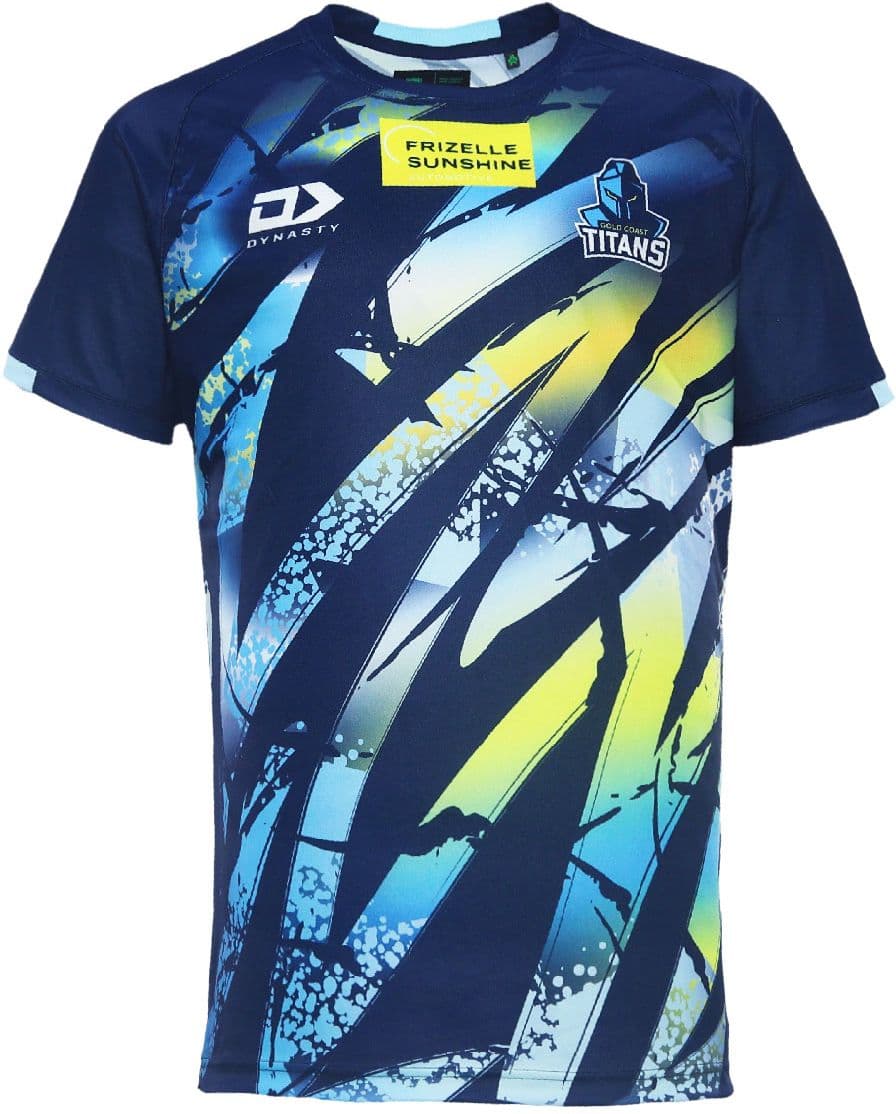 Gold Coast Titans 2024 NRL Mens Alternate Training Shirt