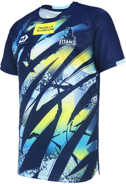 Gold Coast Titans 2024 NRL Mens Alternate Training Shirt