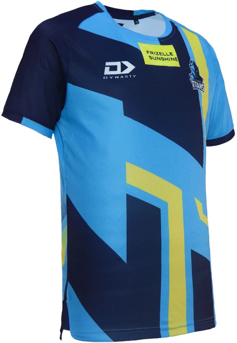 Gold Coast Titans 2024 NRL Mens Captains Run Shirt