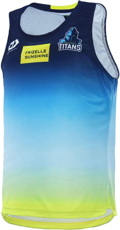 Gold Coast Titans 2024 NRL Mens Coaches Singlet