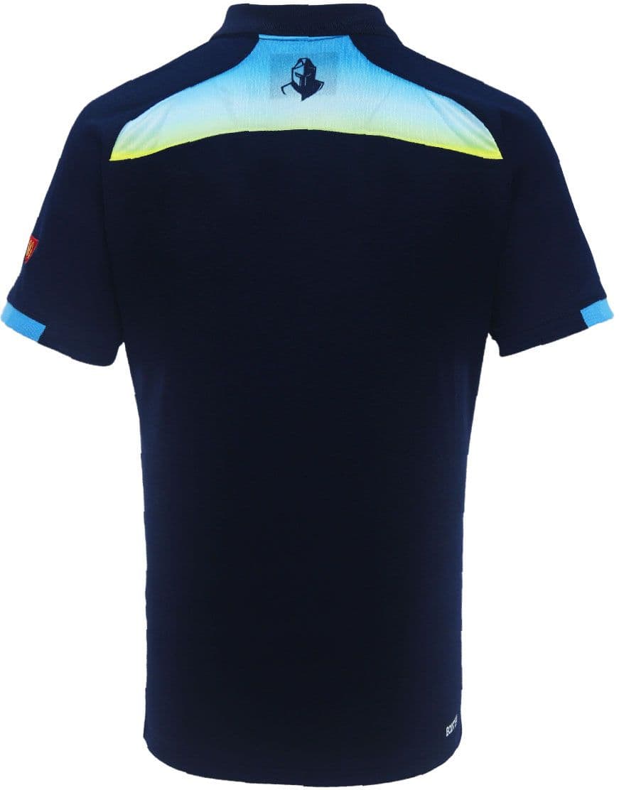 Gold Coast Titans 2024 NRL Mens Media Polo Shirt