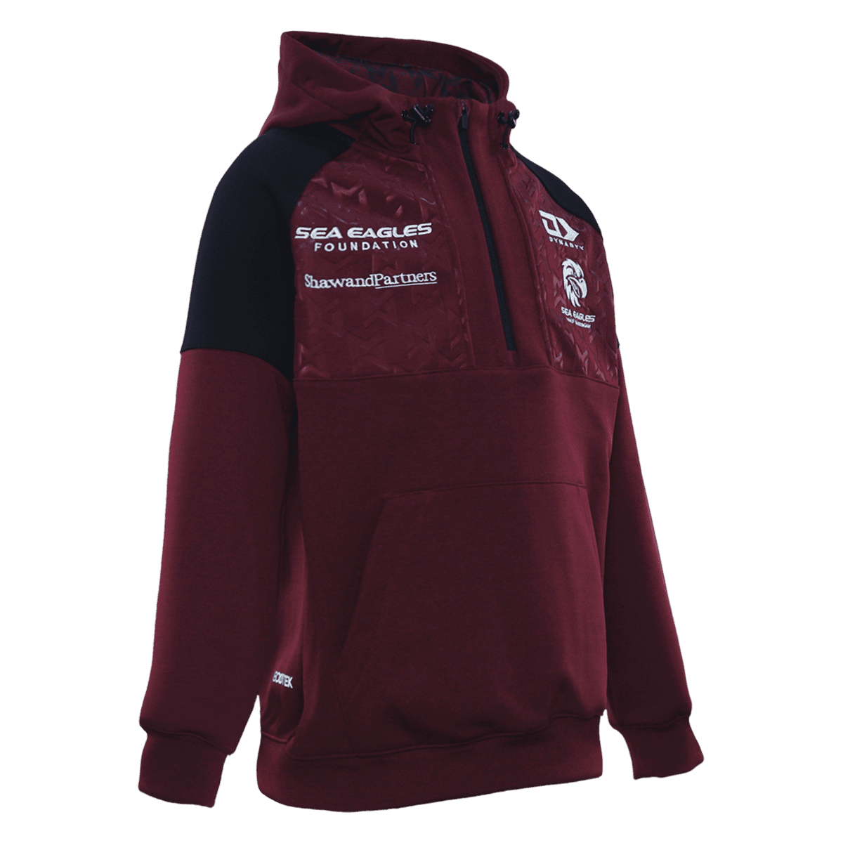 Manly Sea Eagles 2024 NRL Kids Qtr Zip Hoodie