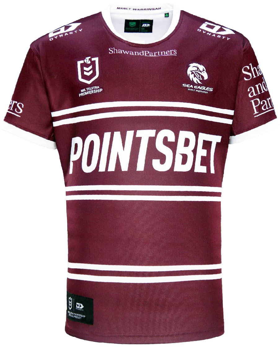 Manly Sea Eagles 2024 NRL Mens Home Jersey