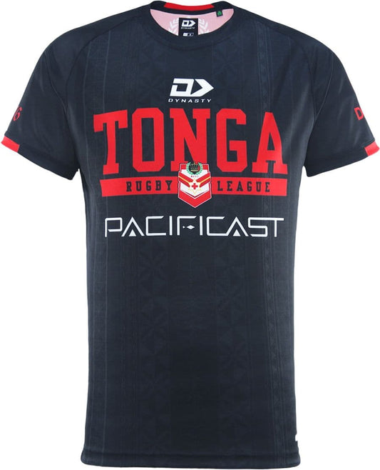 Tonga 2025 Rugby League Mens Coaches Shirt