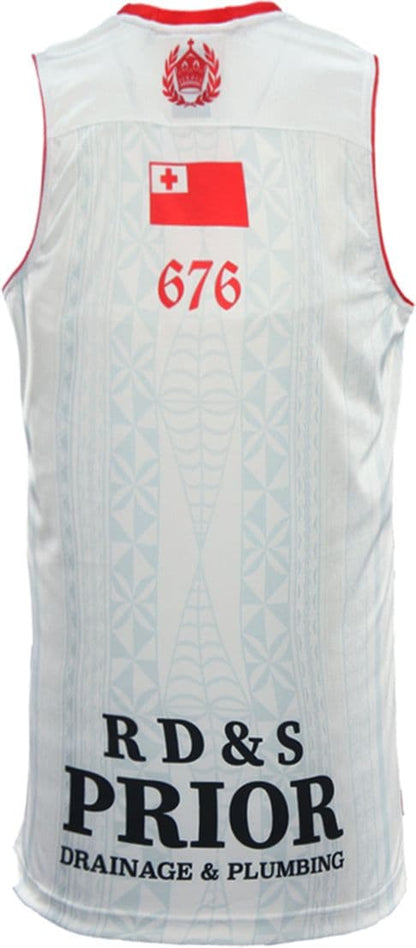 Tonga 2025 Rugby League Mens Training Singlet