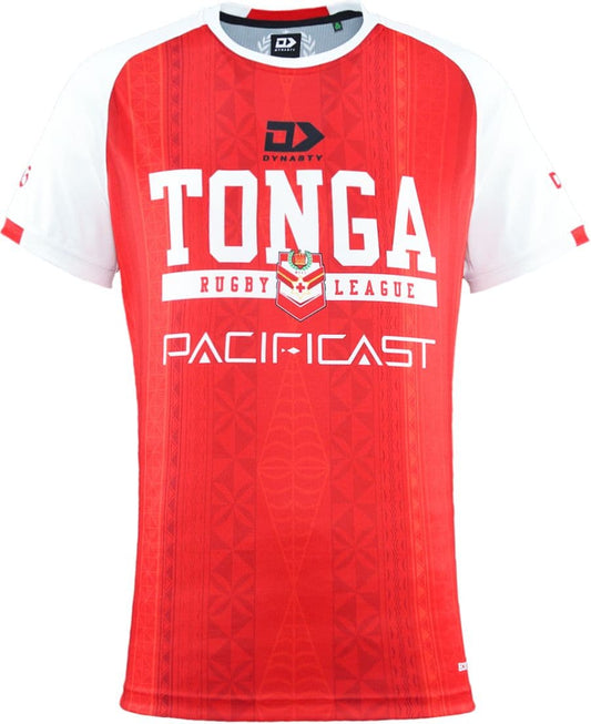 Tonga 2025 Rugby League Mens Training Shirt
