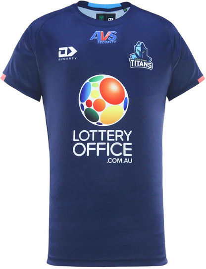 Gold Coast Titans 2025 NRL Mens Coaches Training Shirt