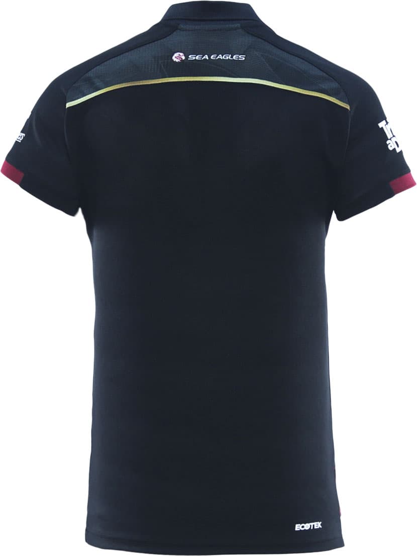 Manly Sea Eagles 2025 NRL Ladies Media Polo Shirt