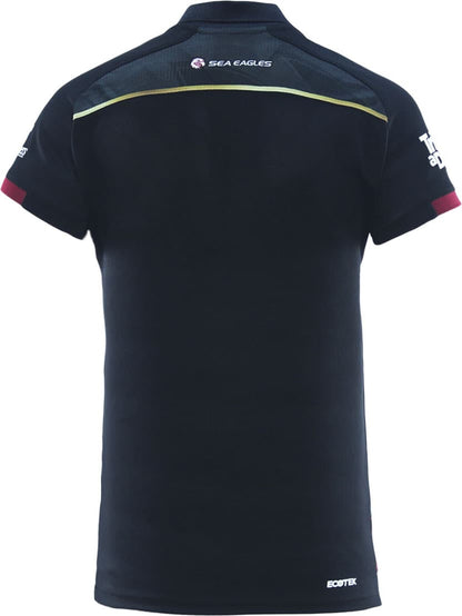 Manly Sea Eagles 2025 NRL Ladies Media Polo Shirt