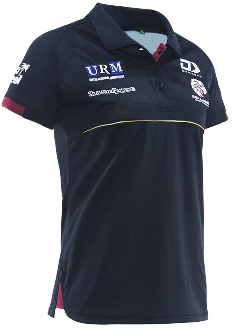 Manly Sea Eagles 2025 NRL Ladies Media Polo Shirt