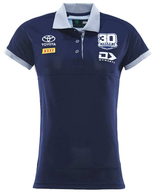 North Queensland Cowboys 2025 NRL Ladies Media Polo Shirt