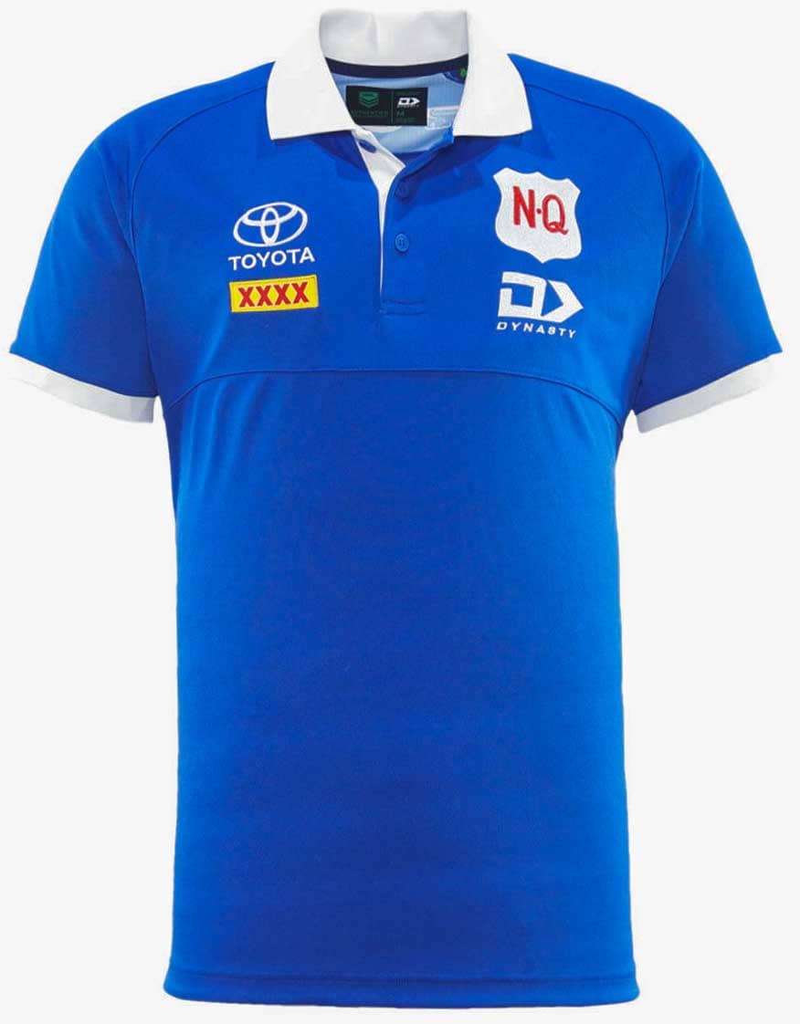 North Queensland Cowboys 2025 NRL Mens Traditional Polo Shirt