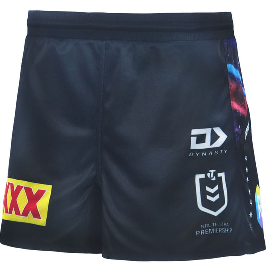 North Queensland Cowboys 2025 NRL Kids Indigenous Gym Shorts