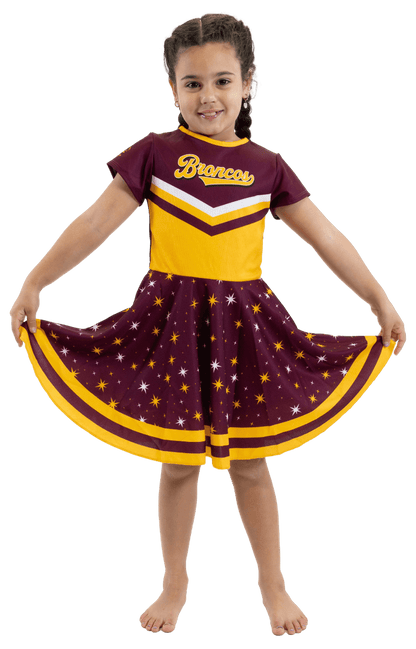 Brisbane Broncos 2025 NRL Girls NRL Superstar Dress