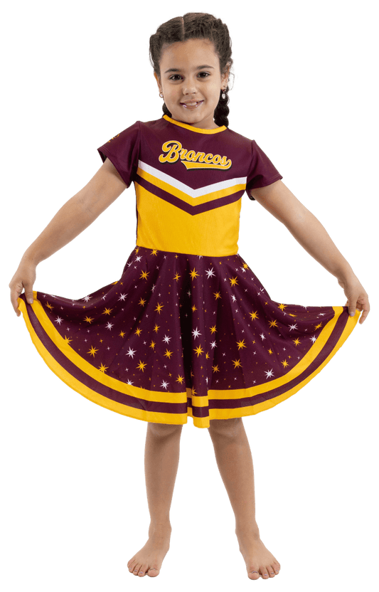 Brisbane Broncos 2025 NRL Girls NRL Superstar Dress