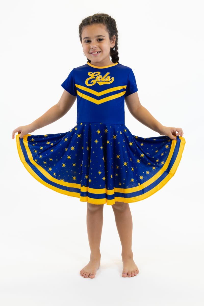 Parramatta Eels 2025 NRL Girls NRL Superstar Dress