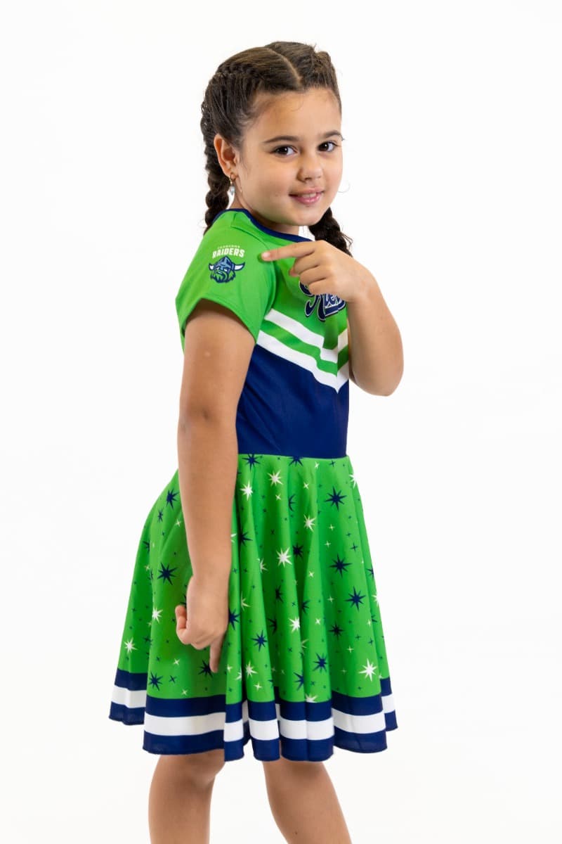 Canberra Raiders 2025 NRL Girls NRL Superstar Dress
