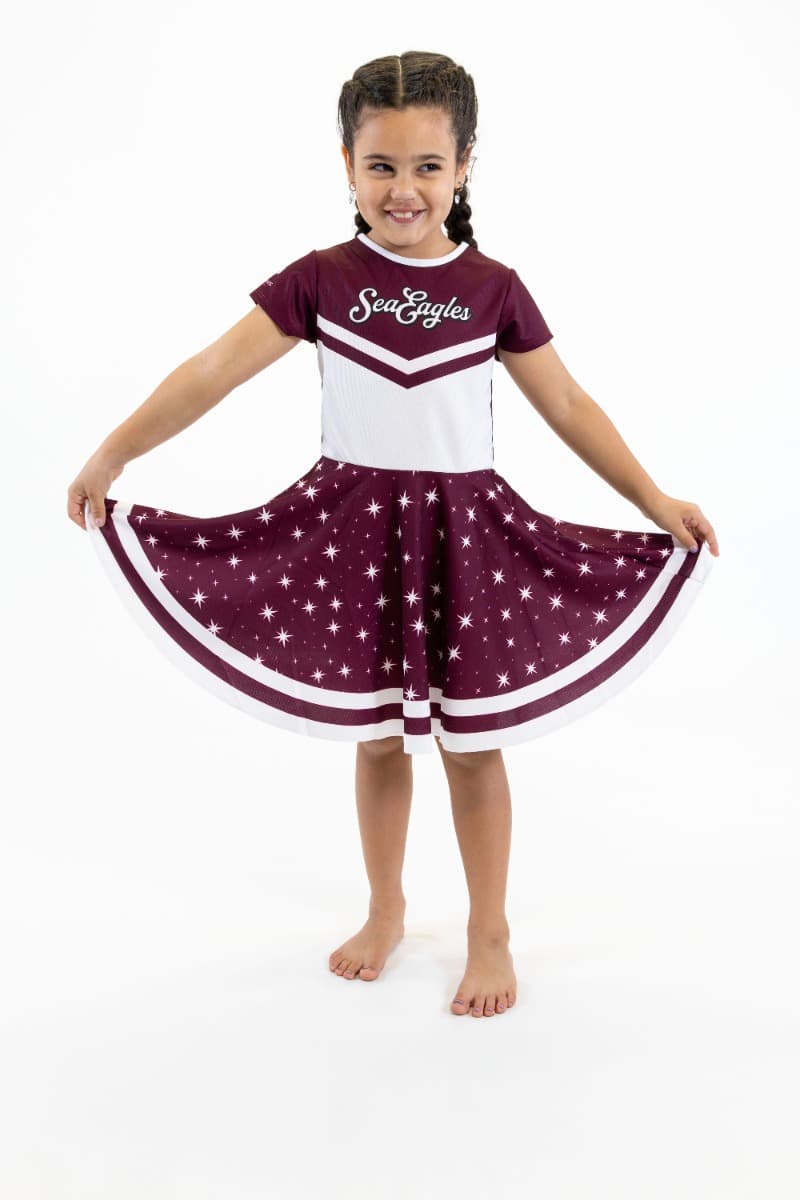 Manly Sea Eagles 2025 NRL Girls NRL Superstar Dress