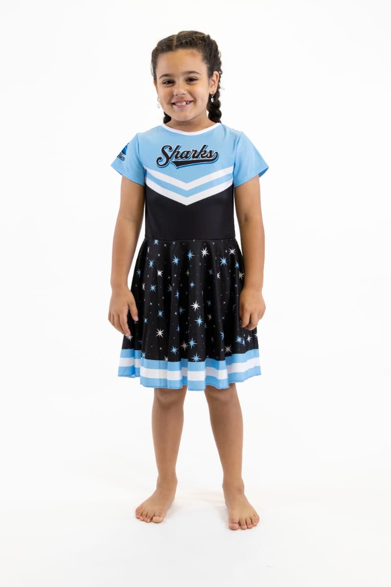 Cronulla Sharks 2025 NRL Girls NRL Superstar Dress