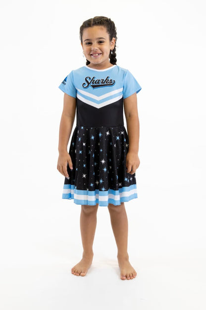Cronulla Sharks 2025 NRL Girls NRL Superstar Dress