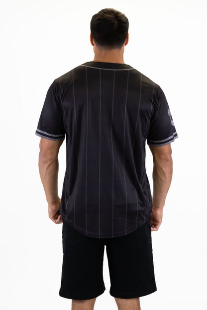 Hawthorn Hawks 2025 AFL Mens Blackout Baseball Shirt