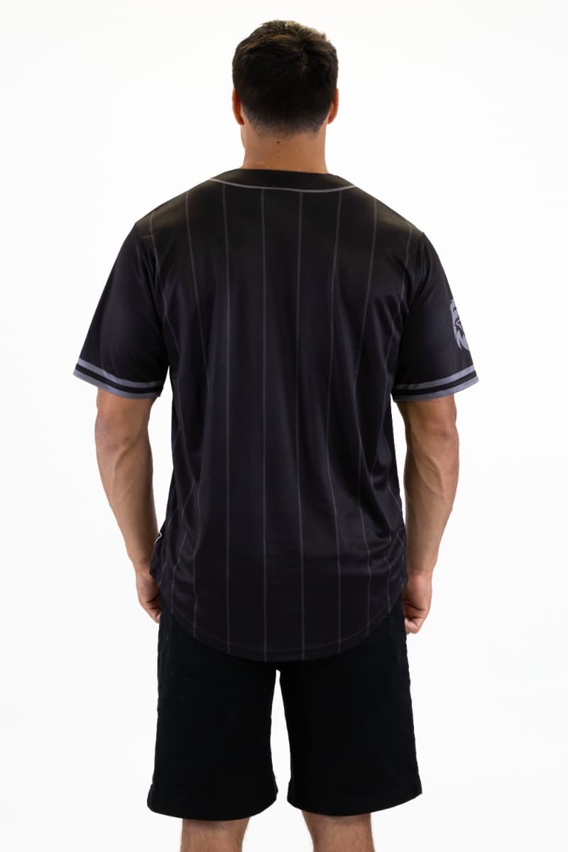 Manly Sea Eagles 2025 NRL Mens Blackout Baseball Shirt