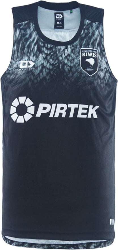 New Zealand Kiwis 2026 NRL Mens Silver Training Singlet