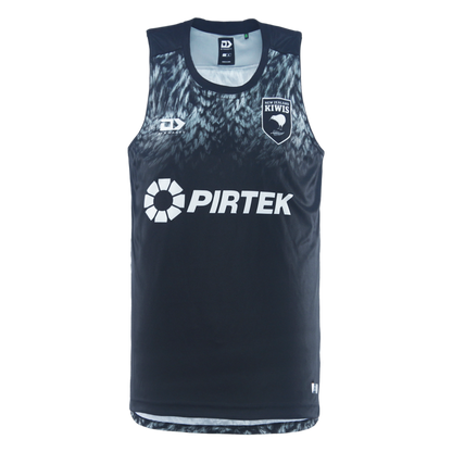 New Zealand Kiwis 2026 NRL Mens Silver Training Singlet