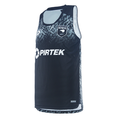 New Zealand Kiwis 2026 NRL Mens Silver Training Singlet