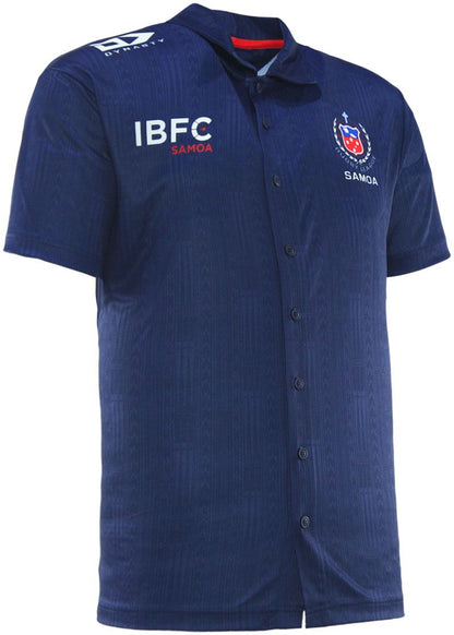 Toa Samoa 2026 NRL Mens Button Up Polo Shirt