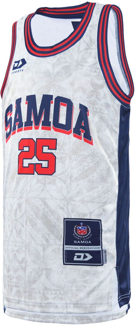 Toa Samoa 2026 NRL Mens Basketball Singlet