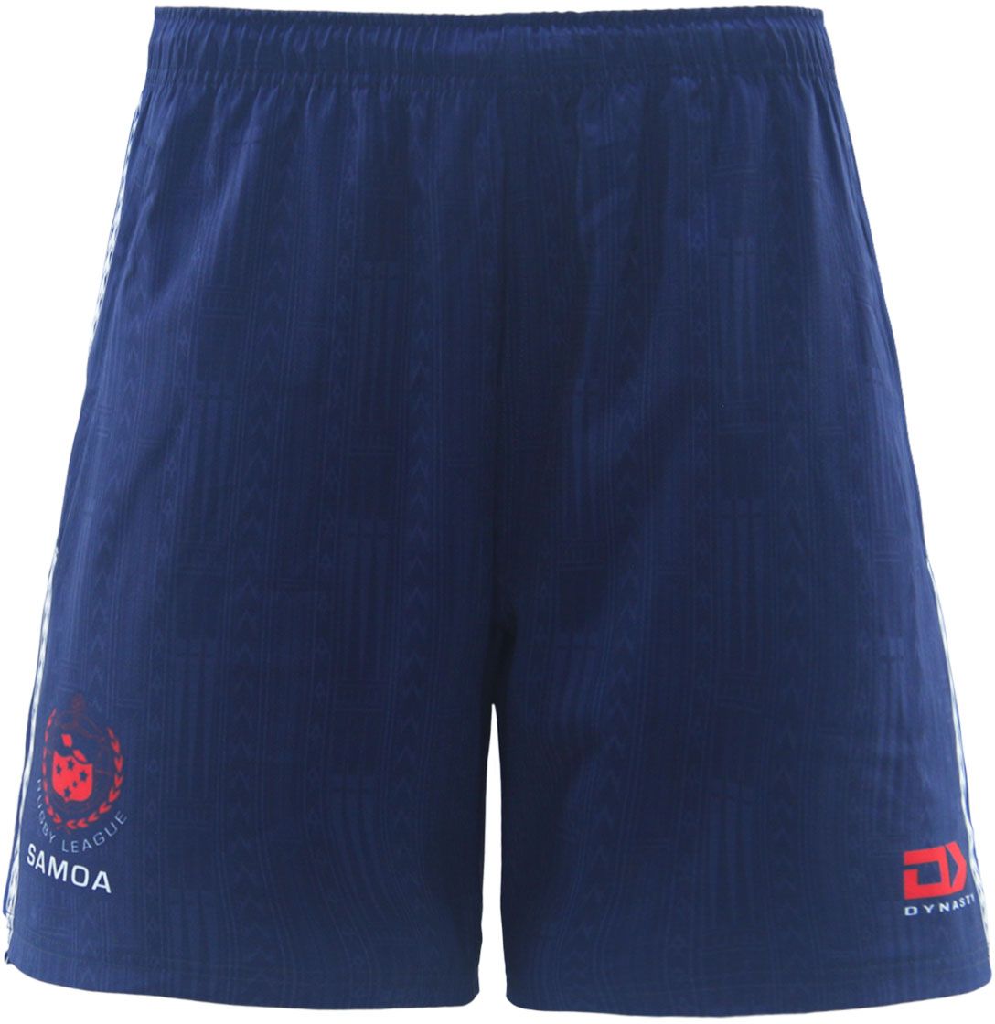 Toa Samoa 2026 NRL Mens Navy Gym Shorts