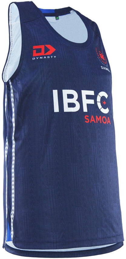 Toa Samoa 2026 NRL Mens Navy Training Singlet