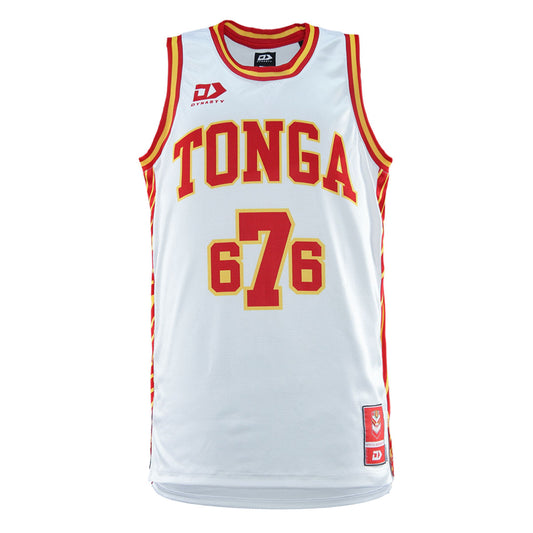 Tonga 2026 NRL Mens Basketball Singlet  *PRESALE*