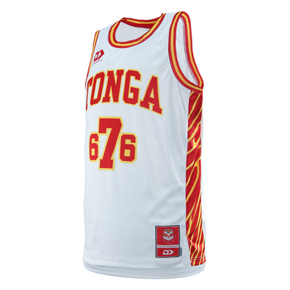 Tonga 2026 NRL Mens Basketball Singlet  *PRESALE*
