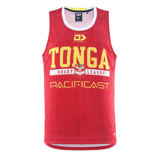 Tonga 2026 NRL Mens Training Singlet  *PRESALE*