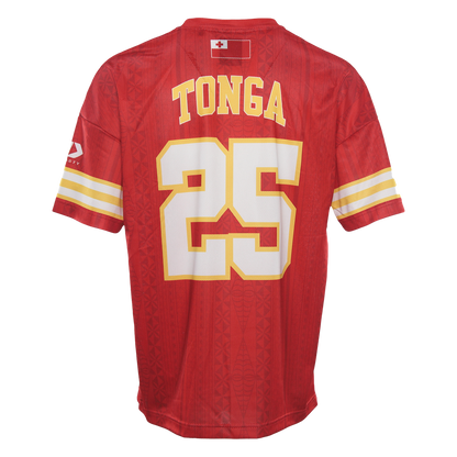 Tonga 2026 NRL Mens Oversized Shirt *PRESALE*
