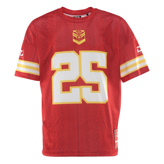 Tonga 2026 NRL Mens Oversized Shirt *PRESALE*