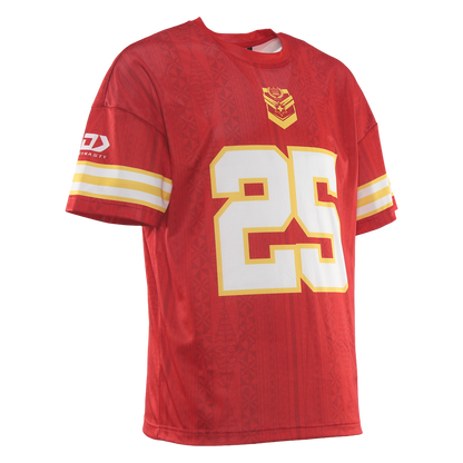 Tonga 2026 NRL Mens Oversized Shirt *PRESALE*