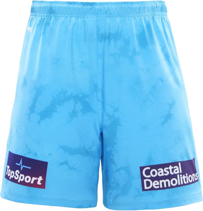 Gold Coast Titans 2025 NRL Mens Cyan Training Shorts