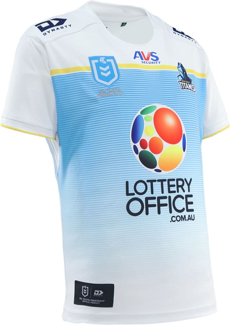 Gold Coast Titans 2025 NRL Mens Away Jersey