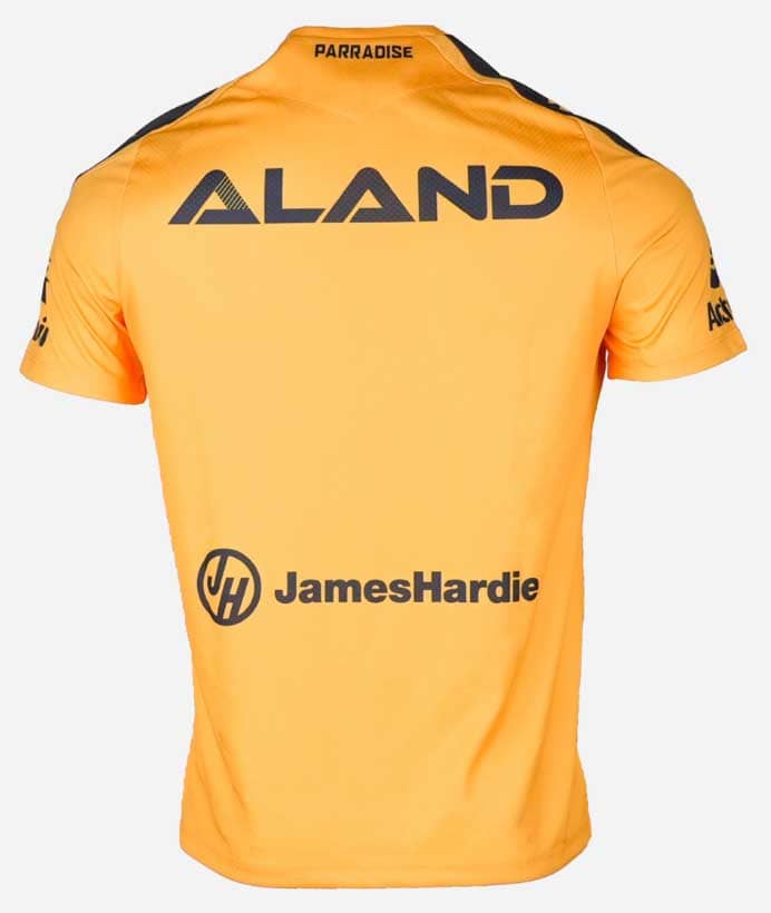 Parramatta Eels 2025 NRL Mens Yellow Training Shirt