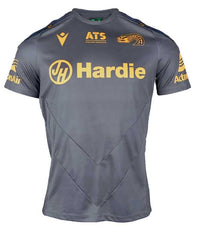 Parramatta Eels 2025 NRL Mens Grey Training Shirt