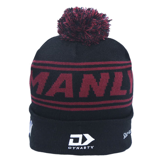 Manly Sea Eagles 2025 NRL Black Beanie