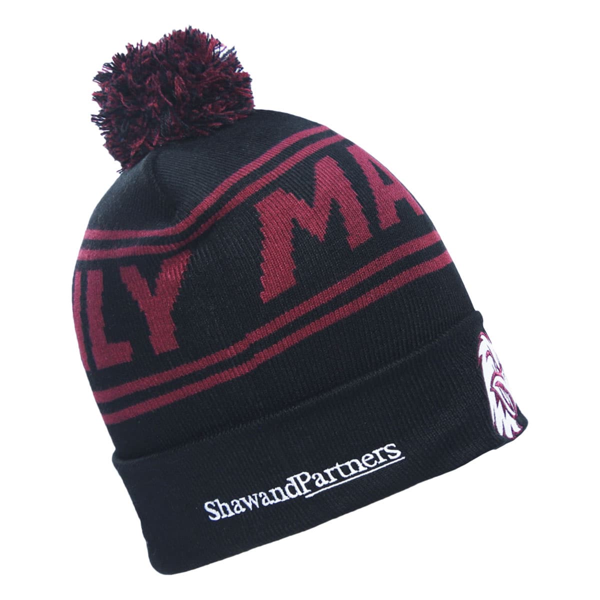 Manly Sea Eagles 2025 NRL Black Beanie