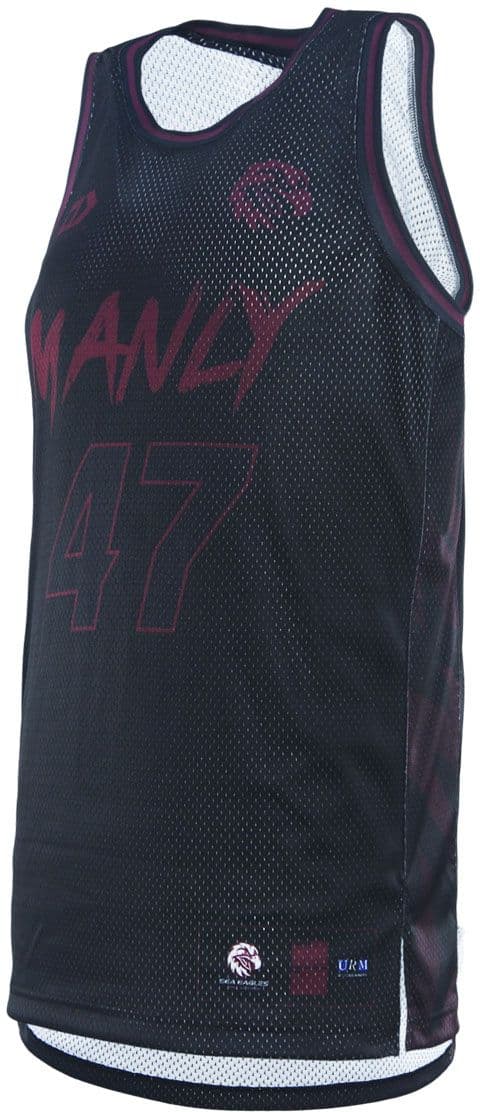 Manly Sea Eagles 2025 NRL Mens Basketball Singlet