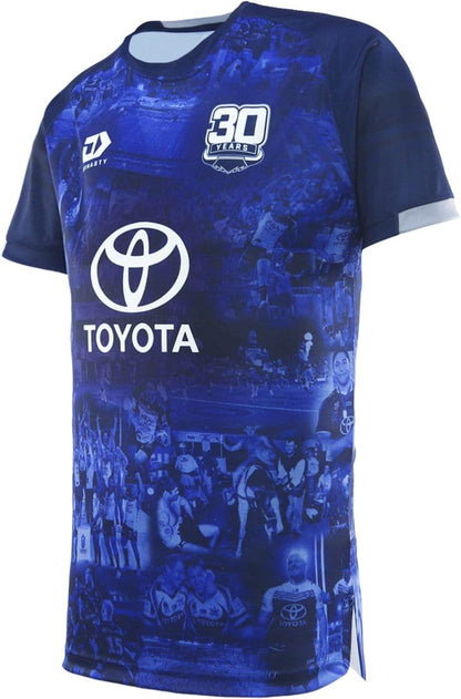 North Queensland Cowboys 2025 NRL Mens Warm Up Shirt